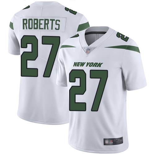 New York Jets Limited White Youth Darryl Roberts Road Jersey NFL Football #27 Vapor Untouchable->new york jets->NFL Jersey